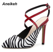 Load image into Gallery viewer, Aneikeh 2019 Summer Women Pumps