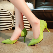 Load image into Gallery viewer, Hot Sale Women Pumps Green Shoes Women