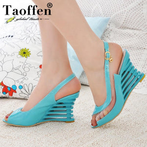 Taoffen 2019 New Women Heel Sandals