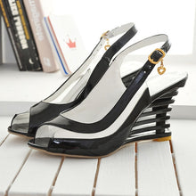 Load image into Gallery viewer, Taoffen 2019 New Women Heel Sandals