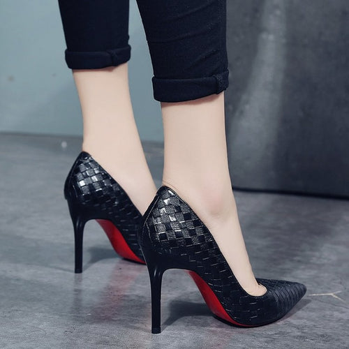 Europe Sexy Women Shoes  Red Bottom High Heels Pumps