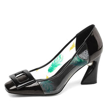 Load image into Gallery viewer, Isnom Patent Leather Pumps Women