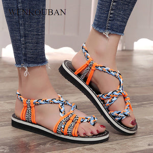 Woman Sandals 2019  Summer Gladiator Sandals Ladies