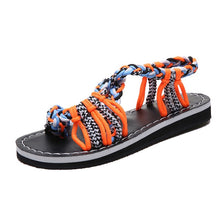 Load image into Gallery viewer, Woman Sandals 2019  Summer Gladiator Sandals Ladies